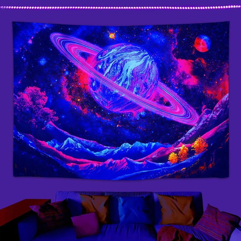 1 pièce Tapisserie galaxie et espace