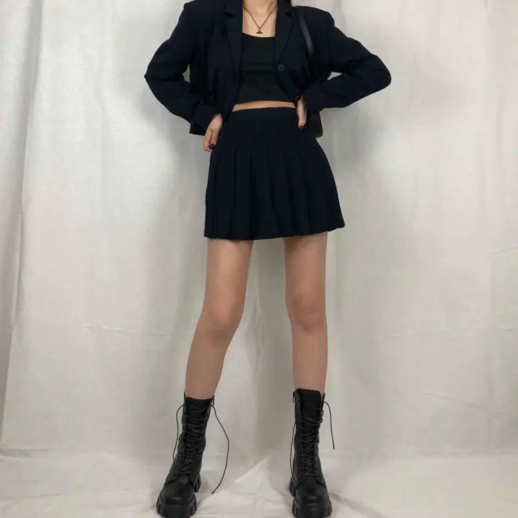 Nouvelles Bottes Mi-Mollet Femme Automne Hiver Mode Lacets Chelsea Zip Plateforme Talon Compensé Chaussures Sport