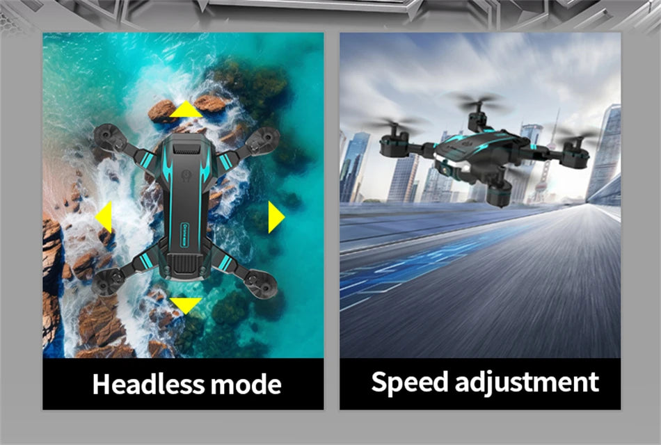 Drone S6 8K/4K HD avec écran et évitement d’obstacles