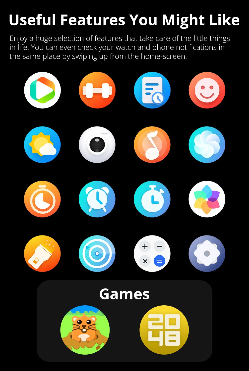 Montre Connectée COLMI P81 avec Appels Vocaux, Écran 1,9″, Suivi Santé 24 h, Plus de 100 Modes Sport, Bluetooth, Pour Hommes et Femmes