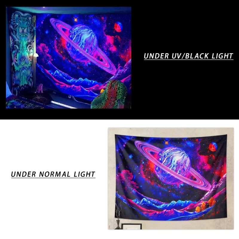 1 pièce Tapisserie galaxie et espace