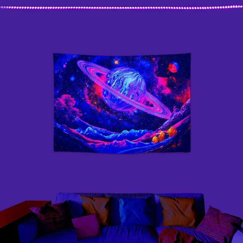 1 pièce Tapisserie galaxie et espace