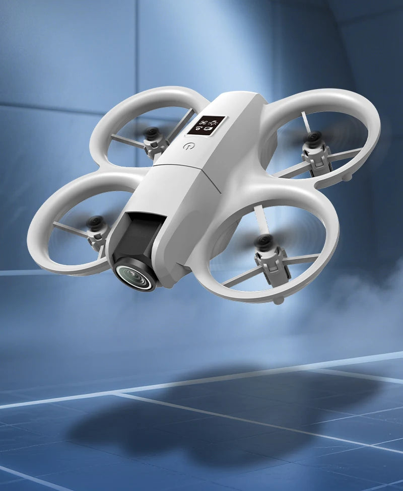 Mini Drone H135 4K Wi-Fi FPV pliable avec lumières colorées