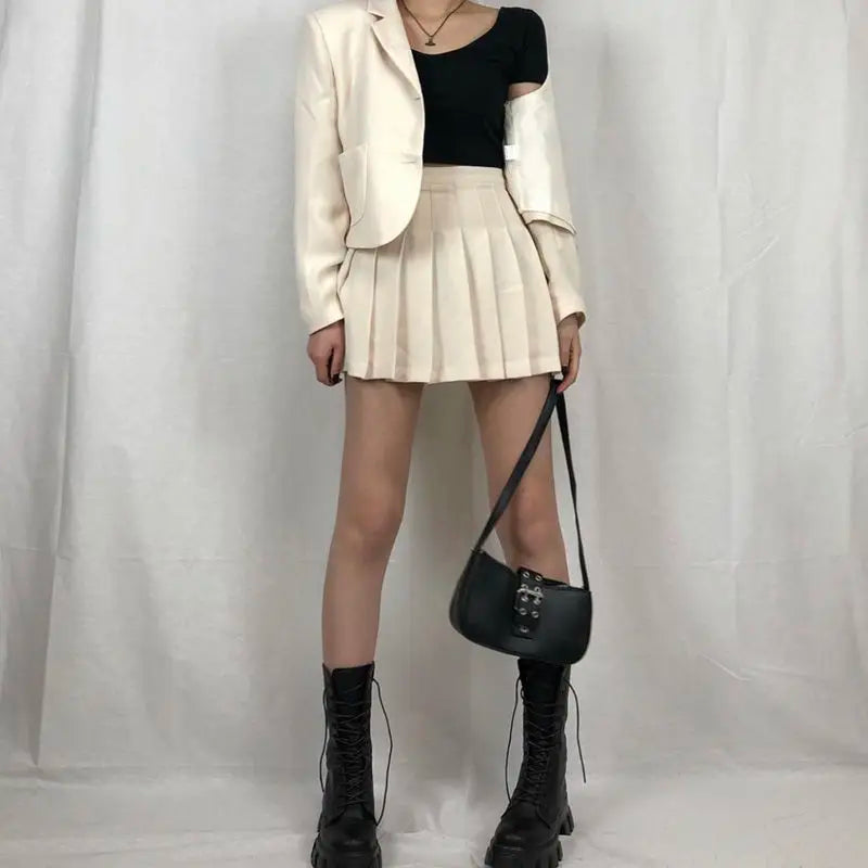 Nouvelles Bottes Mi-Mollet Femme Automne Hiver Mode Lacets Chelsea Zip Plateforme Talon Compensé Chaussures Sport