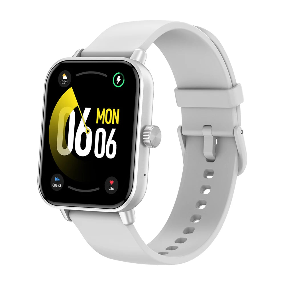 Montre Connectée COLMI P81 avec Appels Vocaux, Écran 1,9″, Suivi Santé 24 h, Plus de 100 Modes Sport, Bluetooth, Pour Hommes et Femmes