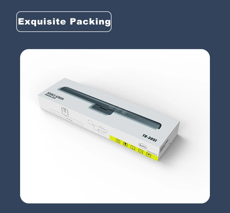 Barre lumineuse LED pour écran d’ordinateur, pour étude/lecture/travail, lampe suspendue pour écran avec intensité réglable, lampe de nuit et lampe de protection des yeux