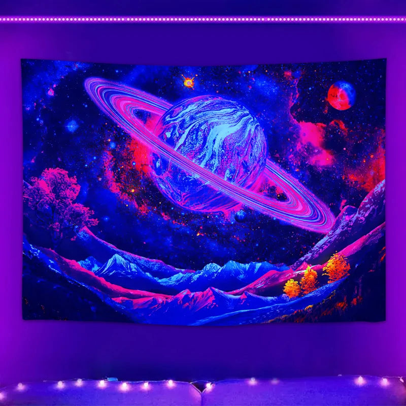 1 pièce Tapisserie galaxie et espace